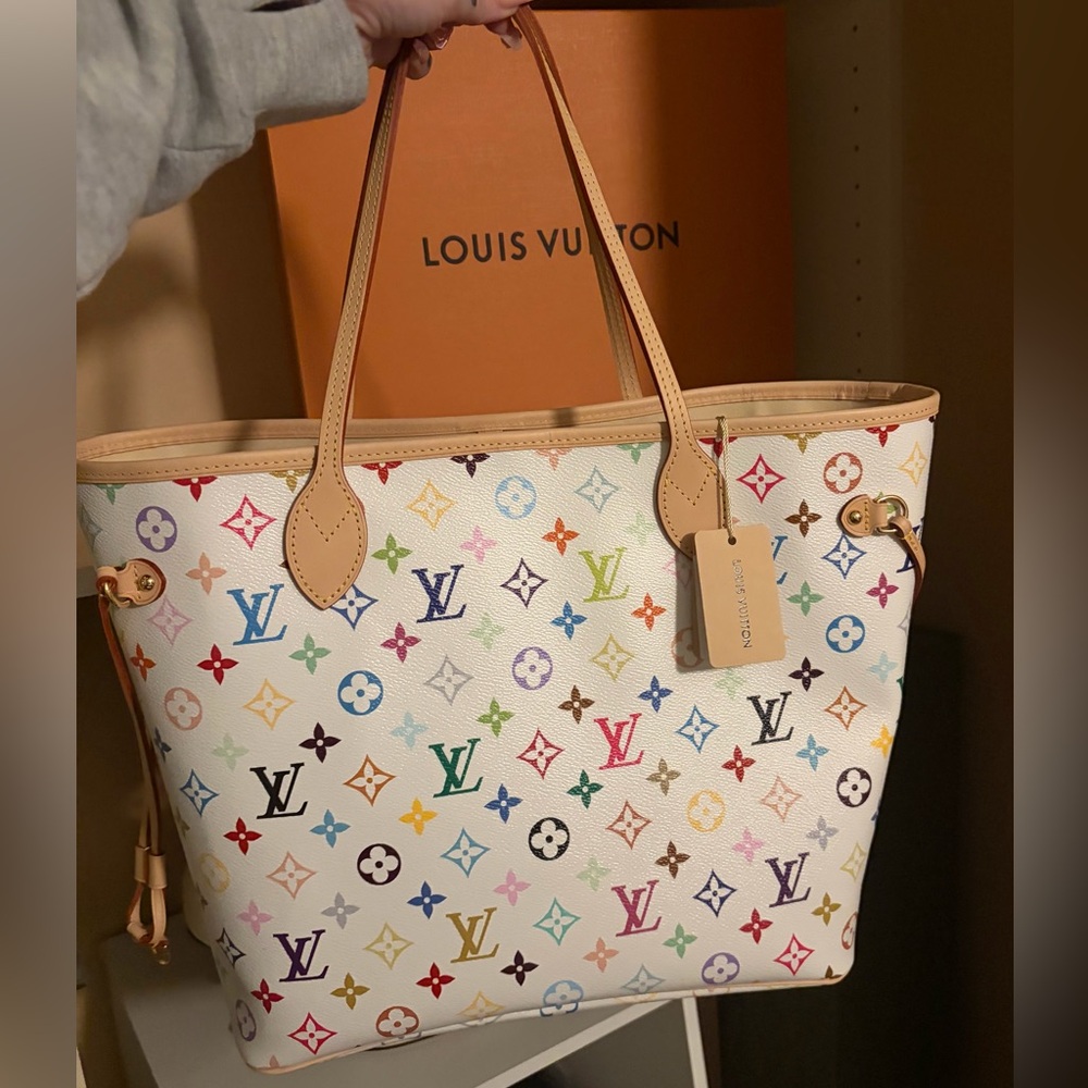 Louis Vuitton murakami multicolor neverful